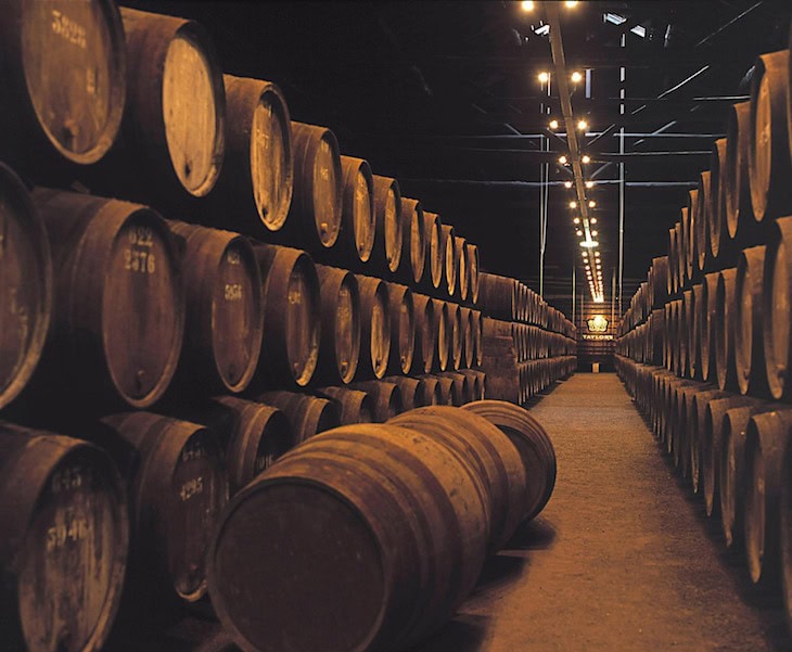 Port wine barrels