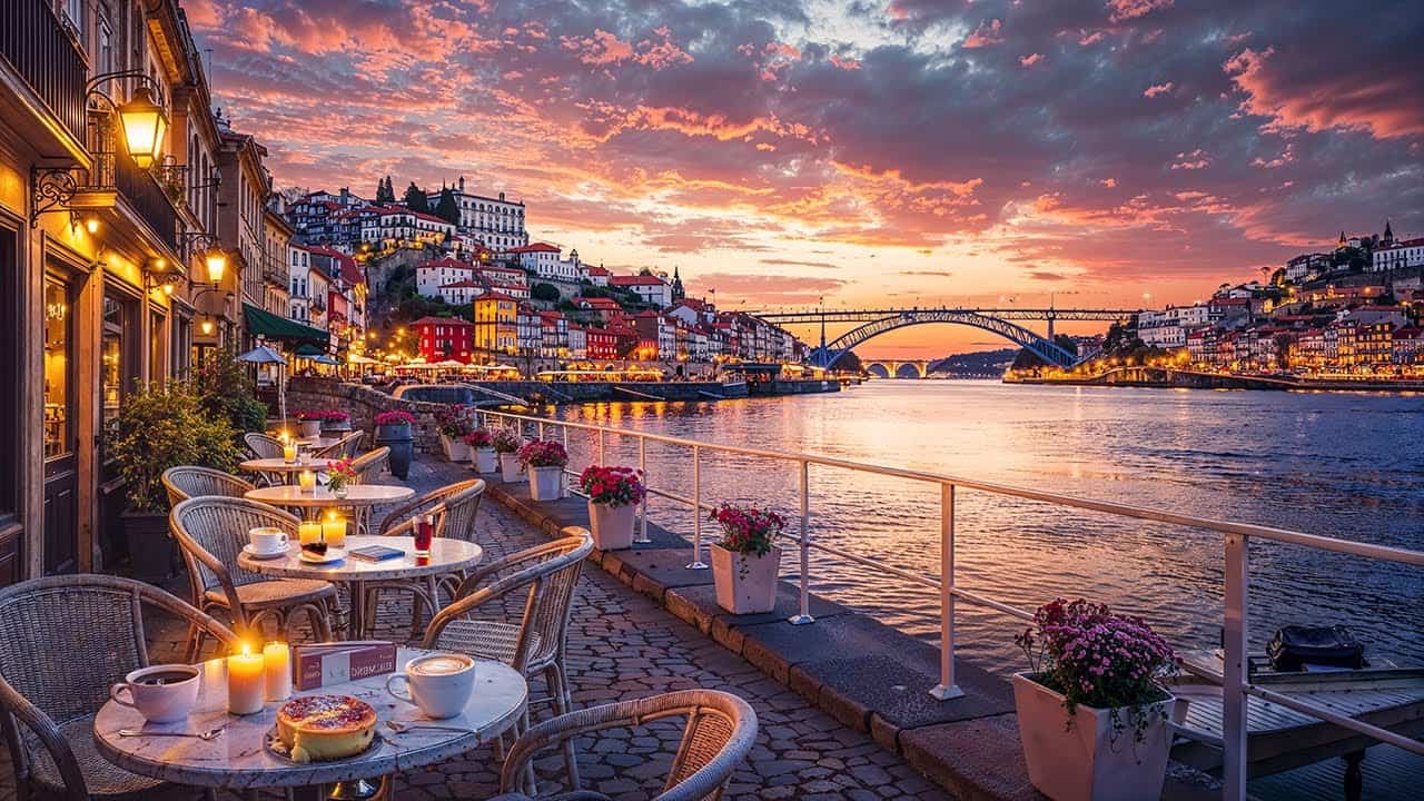 Riverside cafe